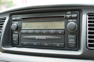 2004 Toyota Corolla ZZE122R Ascent White 4 Speed Automatic Sedan