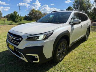 2023 Subaru Outback B7 MY23 AWD CVT White 8 Speed Constant Variable Wagon