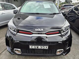 2021 Kia Picanto JA MY22 GT-Line Black 4 Speed Automatic Hatchback.