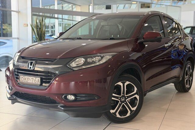 Used Honda HR-V MY16 VTi-L Brookvale, 2016 Honda HR-V MY16 VTi-L Red 1 Speed Constant Variable Wagon