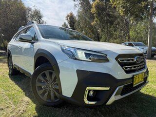 2023 Subaru Outback B7 MY23 AWD CVT White 8 Speed Constant Variable Wagon.
