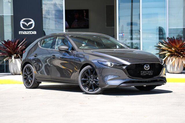 New Mazda 3 BP2HLA G25 SKYACTIV-Drive Astina Kirrawee, 2026 Mazda 3 BP2HLA G25 SKYACTIV-Drive Astina Machine Grey 6 Speed Sports Automatic Hatchback