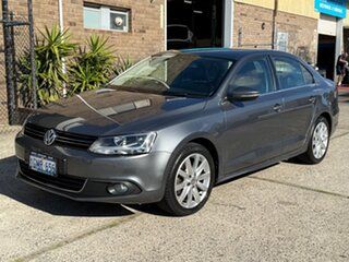 2014 Volkswagen Jetta 1B MY14 118TSI DSG Comfortline Grey 7 Speed Sports Automatic Dual Clutch Sedan.