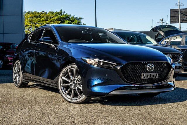 New Mazda 3 BP2H7A G20 SKYACTIV-Drive Touring Waitara, 2026 Mazda 3 BP2H7A G20 SKYACTIV-Drive Touring Blue 6 Speed Sports Automatic Hatchback
