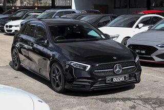 2021 Mercedes-Benz A-Class W177 802MY A180 DCT Black 7 Speed Sports Automatic Dual Clutch Hatchback