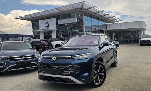 New Volkswagen Tayron R4 MY26 150TSI Elegance DSG 4MOTION Belconnen, 2026 Volkswagen Tayron R4 MY26 150TSI Elegance DSG 4MOTION Blue 7 Speed Sports Automatic Dual Clutch