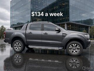 2018 Ford Ranger PX MkIII 2019.00MY Wildtrak Grey 6 Speed Sports Automatic Double Cab