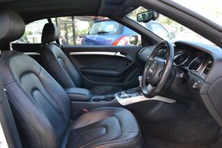 2013 Audi A5 8T MY13 Multitronic White 8 Speed Constant Variable Cabriolet.