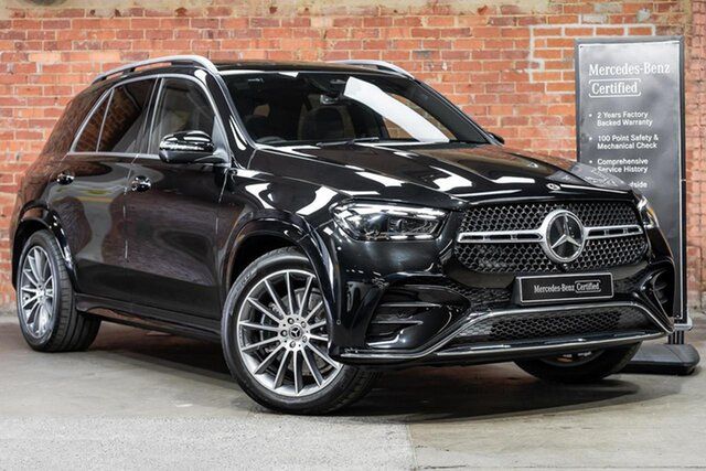 Used Mercedes-Benz GLE-Class V167 805+055MY GLE300 d 9G-TRONIC 4MATIC Edition 7 Keysborough, 2025 Mercedes-Benz GLE-Class V167 805+055MY GLE300 d 9G-TRONIC 4MATIC Edition 7 Black 9 Speed