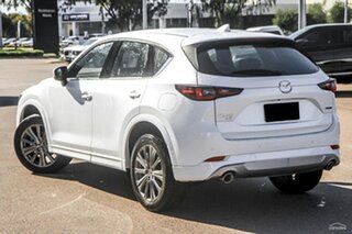 2025 Mazda CX-5 KF4WLA G25 SKYACTIV-Drive i-ACTIV AWD Akera Rhodium White 6 Speed Sports Automatic