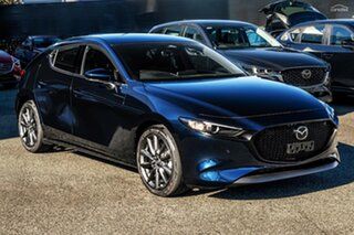 2026 Mazda 3 BP2H7A G20 SKYACTIV-Drive Touring Blue 6 Speed Sports Automatic Hatchback