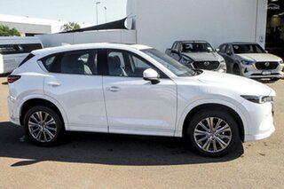2025 Mazda CX-5 KF4WLA G25 SKYACTIV-Drive i-ACTIV AWD Akera Rhodium White 6 Speed Sports Automatic
