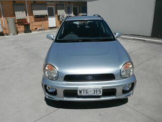 2002 Subaru Impreza MY02 GX (AWD) Silver 5 Speed Manual Hatchback.