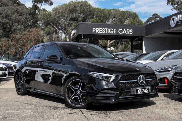 Used Mercedes-Benz A-Class W177 802MY A180 DCT Balwyn, 2021 Mercedes-Benz A-Class W177 802MY A180 DCT Black 7 Speed Sports Automatic Dual Clutch Hatchback