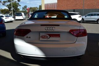 2013 Audi A5 8T MY13 Multitronic White 8 Speed Constant Variable Cabriolet