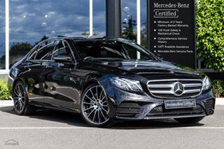 2018 Mercedes-Benz E-Class W213 808MY E200 9G-Tronic PLUS Black 9 Speed Sports Automatic Sedan.