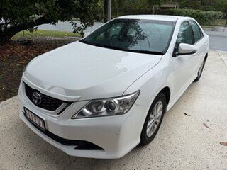 2016 Toyota Aurion GSV50R MY1 AT-X White 6 Speed Automatic Sedan