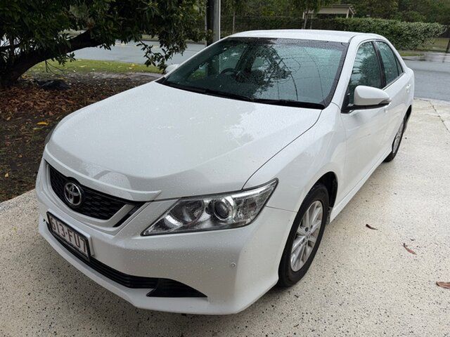 Used Toyota Aurion AT-X Slacks Creek, 2016 Toyota Aurion GSV50R MY1 AT-X White 6 Speed Automatic Sedan