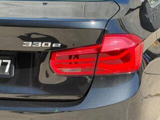 2017 BMW 3 Series F30 LCI 330e Luxury Line Black 8 Speed Sports Automatic Sedan Hybrid