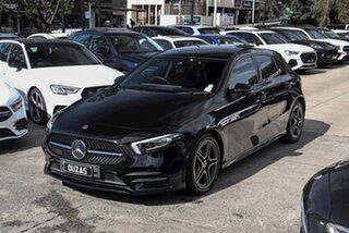 2021 Mercedes-Benz A-Class W177 802MY A180 DCT Black 7 Speed Sports Automatic Dual Clutch Hatchback