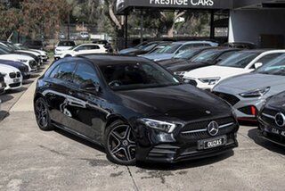 2021 Mercedes-Benz A-Class W177 802MY A180 DCT Black 7 Speed Sports Automatic Dual Clutch Hatchback