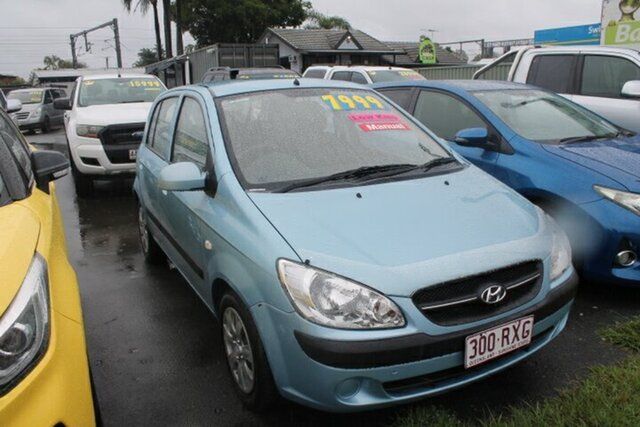 Used Hyundai Getz TB MY09 S Lawnton, 2010 Hyundai Getz TB MY09 S Blue 5 Speed Manual Hatchback