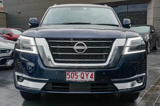 2023 Nissan Patrol Y62 MY22 TI-L Blue 7 Speed Sports Automatic Wagon.