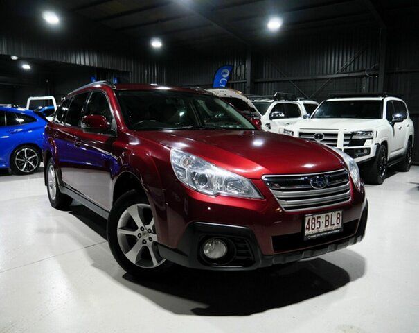 Used Subaru Outback B5A MY13 2.5i Lineartronic AWD Capalaba, 2013 Subaru Outback B5A MY13 2.5i Lineartronic AWD Red 6 Speed Constant Variable Wagon