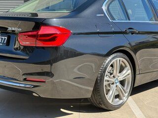 2017 BMW 3 Series F30 LCI 330e Luxury Line Black 8 Speed Sports Automatic Sedan Hybrid