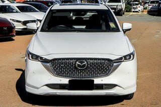 2025 Mazda CX-5 KF4WLA G25 SKYACTIV-Drive i-ACTIV AWD Akera Rhodium White 6 Speed Sports Automatic