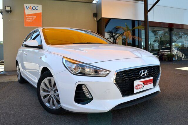 Used Hyundai i30 PD MY19 Go Fawkner, 2019 Hyundai i30 PD MY19 Go White 6 Speed Sports Automatic Hatchback