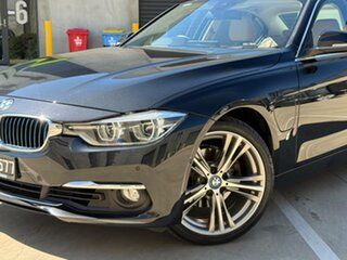 2017 BMW 3 Series F30 LCI 330e Luxury Line Black 8 Speed Sports Automatic Sedan Hybrid