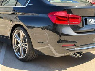 2017 BMW 3 Series F30 LCI 330e Luxury Line Black 8 Speed Sports Automatic Sedan Hybrid