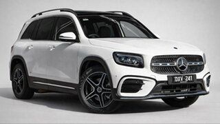 2025 Mercedes-Benz GLB-Class X247 805+055MY GLB200 DCT White 7 Speed Sports Automatic Dual Clutch.