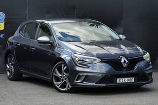 2016 Renault Megane BFB GT EDC Grey 7 Speed Sports Automatic Dual Clutch Hatchback.