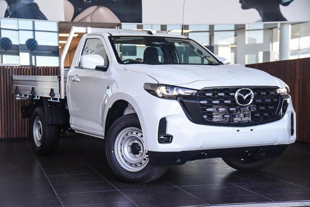 New Mazda BT-50 TFR41J XS 4x2 Osborne Park, 2025 Mazda BT-50 TFR41J XS 4x2 Ice White 8 Speed Sports Automatic Utility