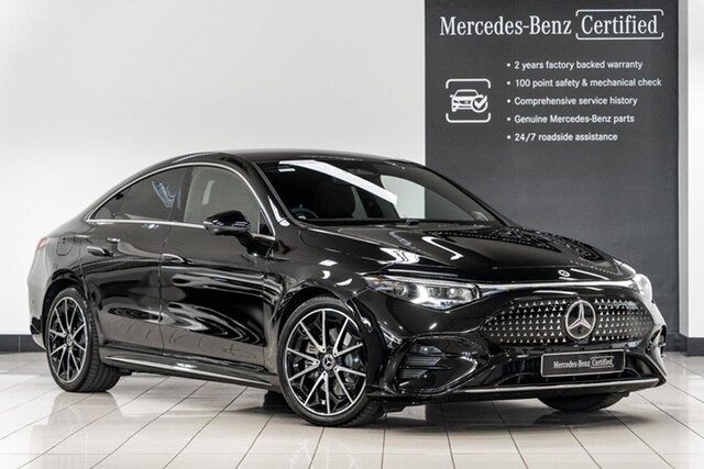 Used Mercedes-Benz CLA-Class C174 807MY CLA200 electric Keysborough, 2026 Mercedes-Benz CLA-Class C174 807MY CLA200 electric Black 2 Speed Reduction Gear Coupe
