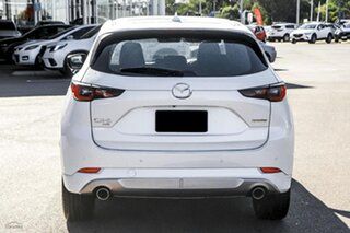 2025 Mazda CX-5 KF4WLA G25 SKYACTIV-Drive i-ACTIV AWD Akera Rhodium White 6 Speed Sports Automatic
