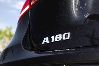 2021 Mercedes-Benz A-Class W177 802MY A180 DCT Black 7 Speed Sports Automatic Dual Clutch Hatchback