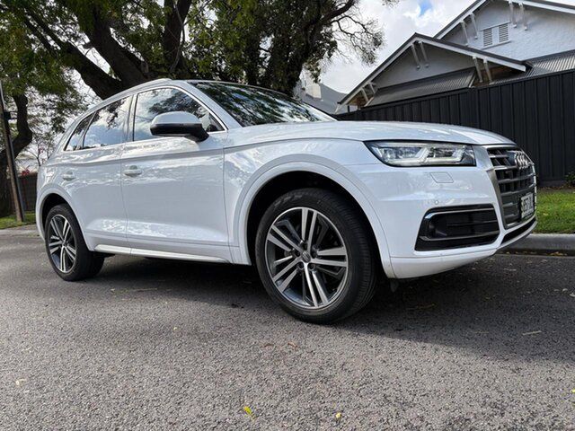 Used Audi Q5 FY MY18 TDI S Tronic Quattro Ultra Sport Prospect, 2018 Audi Q5 FY MY18 TDI S Tronic Quattro Ultra Sport White 7 Speed Sports Automatic Dual Clutch