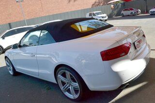 2013 Audi A5 8T MY13 Multitronic White 8 Speed Constant Variable Cabriolet