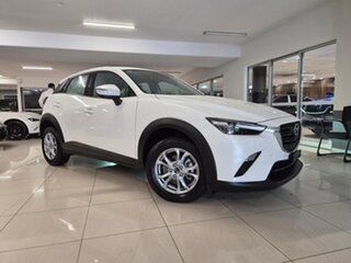 2024 Mazda CX-3 DK2W7A G20 SKYACTIV-Drive FWD Pure White 6 Speed Sports Automatic Wagon.
