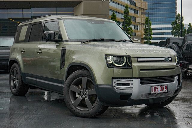 Used Land Rover Defender L663 25.5MY 110 D250 AWD S Newstead, 2025 Land Rover Defender L663 25.5MY 110 D250 AWD S Pangea Green 8 Speed Sports Automatic Wagon