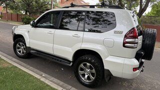 2007 Toyota Landcruiser Prado KDJ120R 07 Upgrade VX (4x4) Pearl White 5 Speed Automatic Wagon