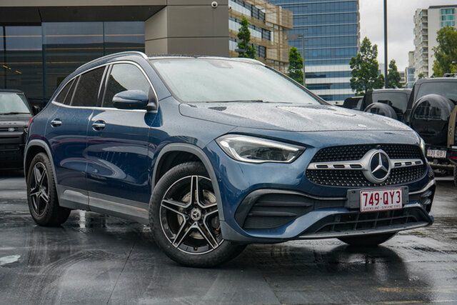 Used Mercedes-Benz GLA-Class H247 802+052MY GLA200 DCT Newstead, 2022 Mercedes-Benz GLA-Class H247 802+052MY GLA200 DCT Blue 7 Speed Sports Automatic Dual Clutch