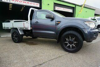 2015 Ford Ranger PX MkII XL Hi-Rider Grey 6 Speed Sports Automatic Cab Chassis.
