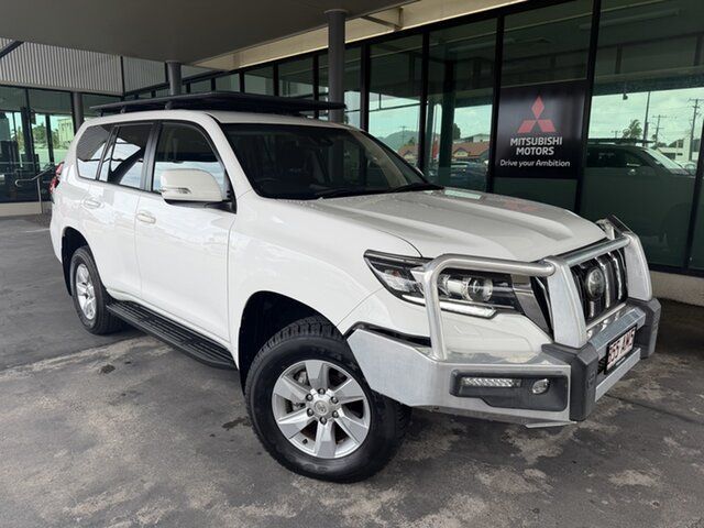 Used Toyota Landcruiser Prado GDJ150R GXL Cairns, 2017 Toyota Landcruiser Prado GDJ150R GXL White 6 Speed Sports Automatic Wagon