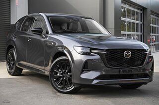 2025 Mazda CX-60 KH0HB P50e Skyactiv-Drive i-ACTIV AWD GT Machine Grey 8 Speed.