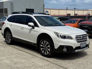 2016 Subaru Outback B6A MY16 2.5i CVT AWD Premium White 6 Speed Constant Variable Wagon