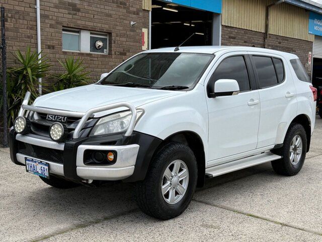 Used Isuzu MU-X MY15 LS-U Rev-Tronic Wangara, 2014 Isuzu MU-X MY15 LS-U Rev-Tronic White 5 Speed Sports Automatic Wagon